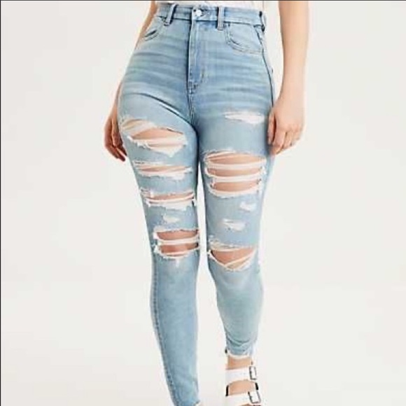 American Eagle Outfitters Denim - AEO Next Level Super Stretch Highest Rise Jegging